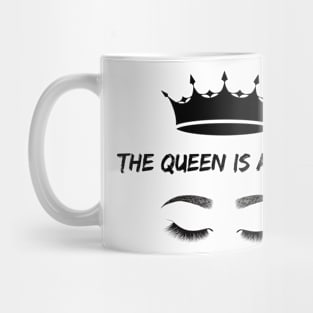 The Queen is asleep Mug